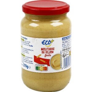 Moutarde de Dijon forte ECO+ 370 g