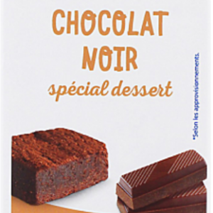 Chocolat noir spécial dessert 50 % cacao ECO+ 200 g