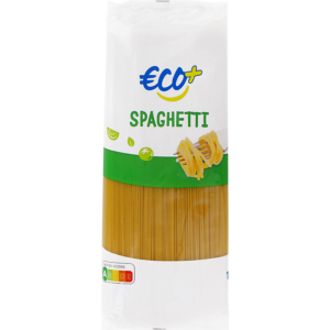 Spaghetti en sachet ECO+ 1 kg