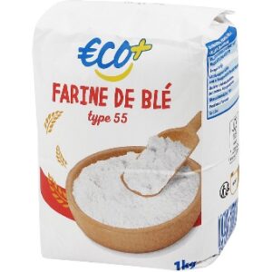 Farine de blé type 55 ECO+ 1 kg