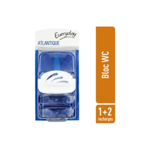 Bloc WC EVERYDAY avec 2 recharges, 3 pièces
