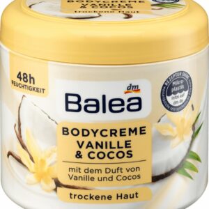 Crème corporelle Balea vanille et coco 500 ml