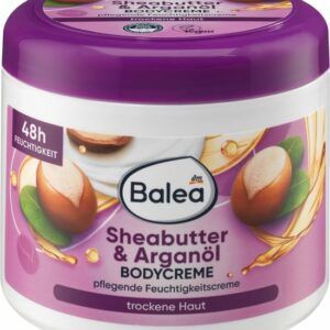 Crème corporelle Balea karité et argan 500 ml